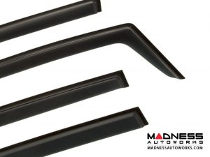 Jeep Renegade Window Air Deflectors Kit by Rugged Ridge - 4 Piece